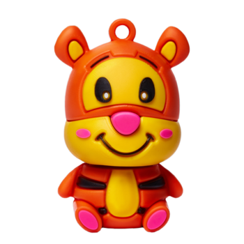 USB Drive figuras personajes Winnie The Pooh Tigre Tigger en 3D en goma blanda con variedad en capacidad de almacenamiento