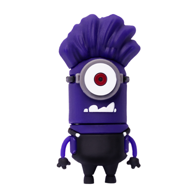 Memoria USB Minion Monster Morado - Publicidad promocional empresarial