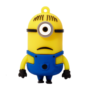 Memoria USB Minion Dave Sorprendido 3D - Pendrive artículos promocionales