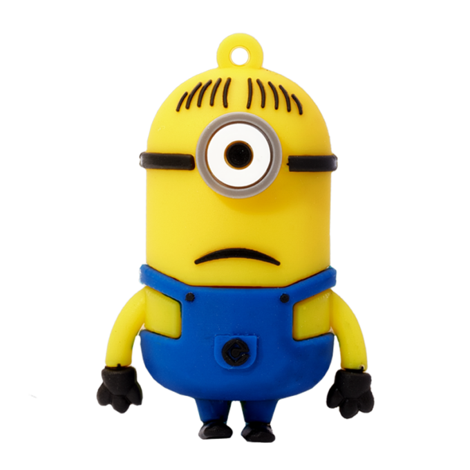 Memoria USB Minion Dave Sorprendido 3D - Pendrive artículos promocionales