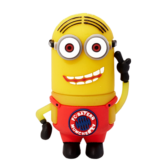 Memoria USB 2.0 Personajes como el Minion del FC Bayern Munchen - Material publicitario POP para Merchandising