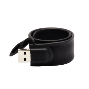 Memoria USB Pulsera Clásica Negro