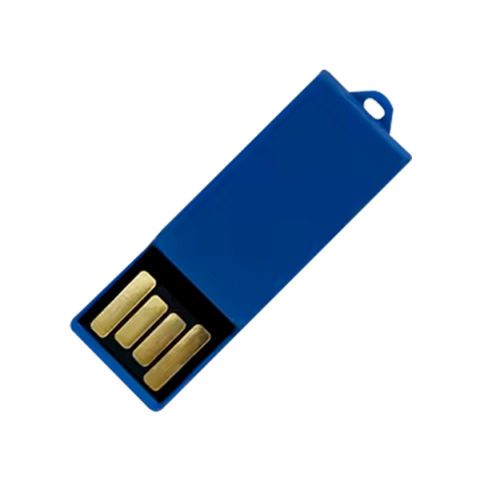 Memoria USB Clip Azul - Store Merchandising - Perú