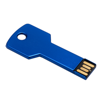 Memoria USB Llaves Azul - Store Merchandising - Perú