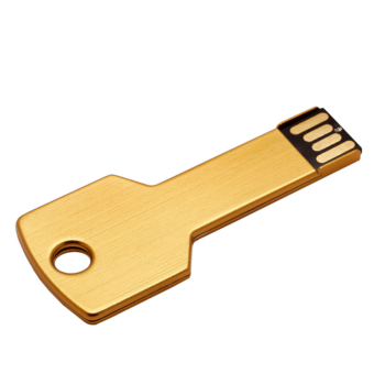 Memoria USB Llaves Dorado - Store Merchandising - Perú