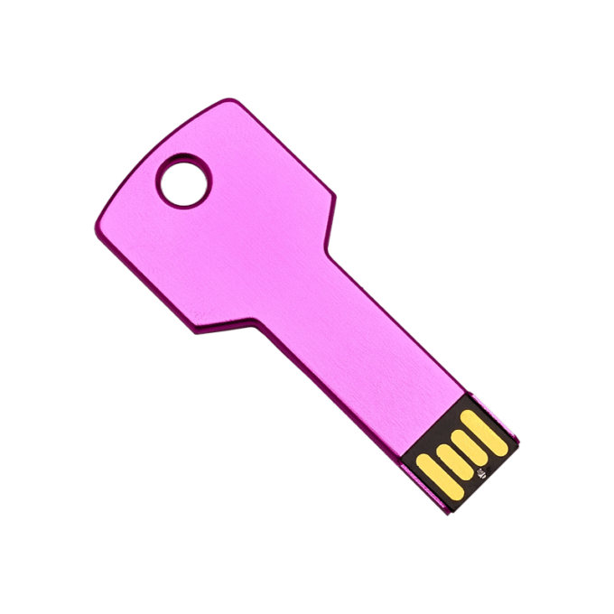 Memoria USB Llaves Magenta - Store Merchandising - Perú