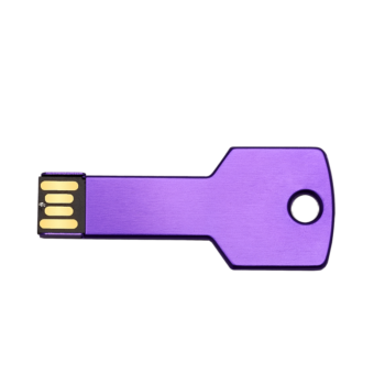 Memoria USB Llaves Morado - Store Merchandising - Perú