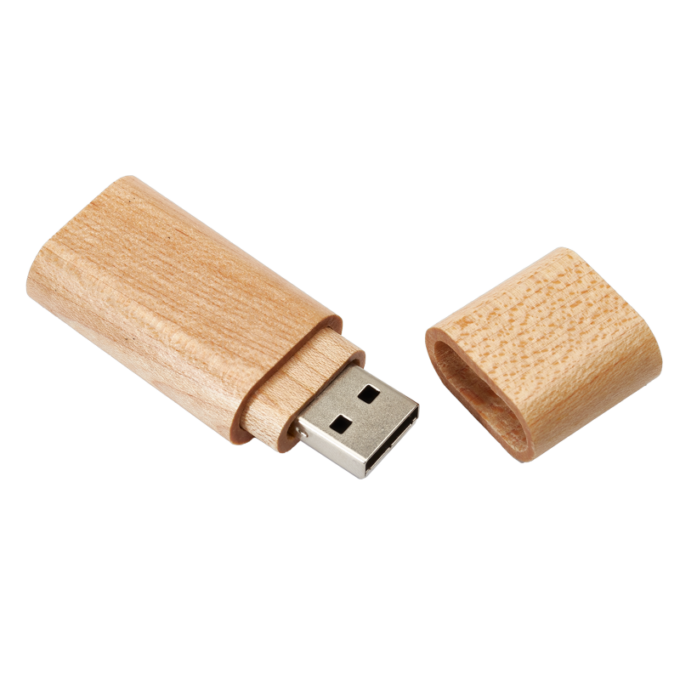 Memoria USB Nature Madera - Store Merchandising - Perú